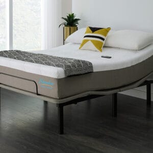 Angled view of Select mattress